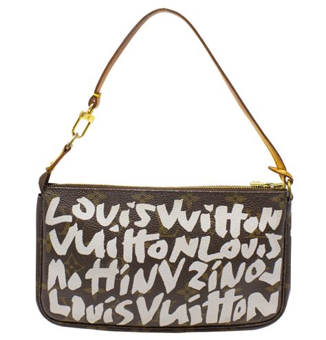 lv graffiti pochette|LOUIS VUITTON Monogram Graffiti Pochette Accessories Kaki .